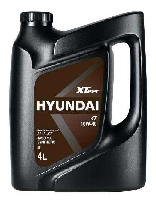 Моторное масло HYUNDAI XTeer 4T 10W-40 4 л