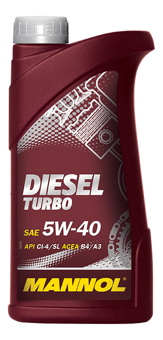 фото Моторное масло mannol diesel turbo 5w-40 1л