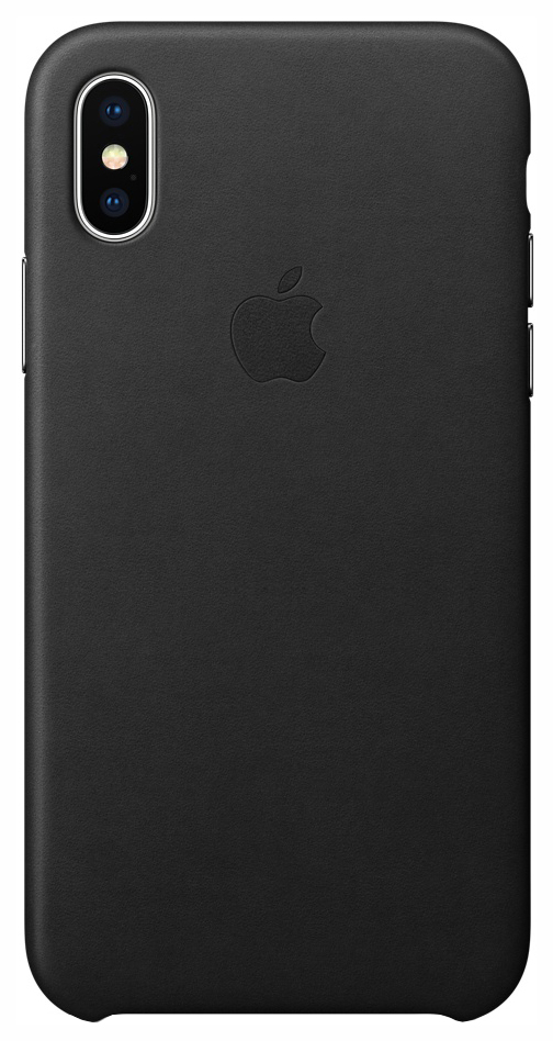 

Накладка Apple Leather Case Black MQTD2ZM/A для iPhone X