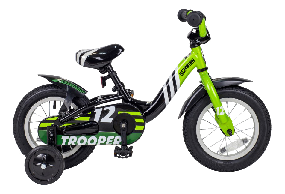 фото Велосипед schwinn troper велосипед двухколесный trooper black/lime 43247 43247