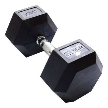 

Гантель обрезиненная Original Fit.Tools FT-HEX-22,5 22,5 кг, FT-HEX-22,5