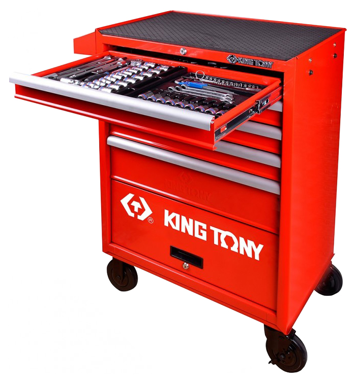 Ящик на колесах для инструмента KING TONY 87432-5B triol сумка переноска для животных на колесах
