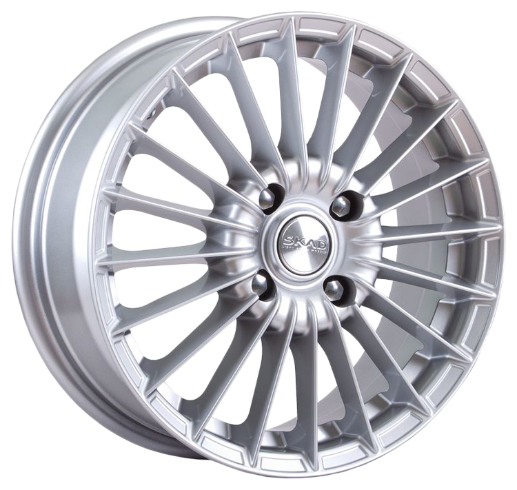 

Колесный диск SKAD Веритас R15 6J PCD5x100 ET38 D57.1 WHS096241, Серебристый, Веритас