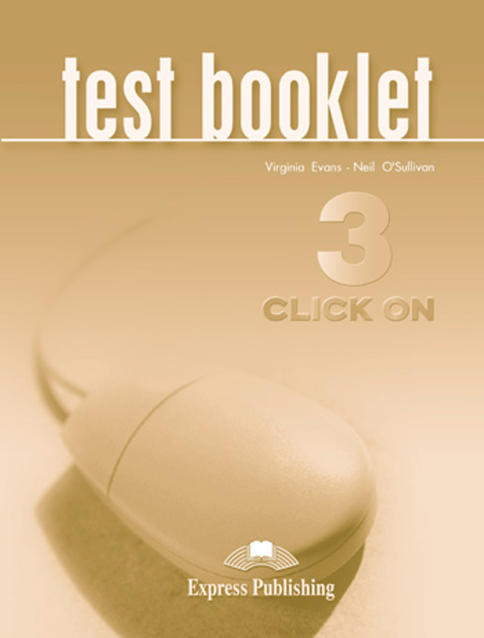 

CLICK ON 3 Test Booklet