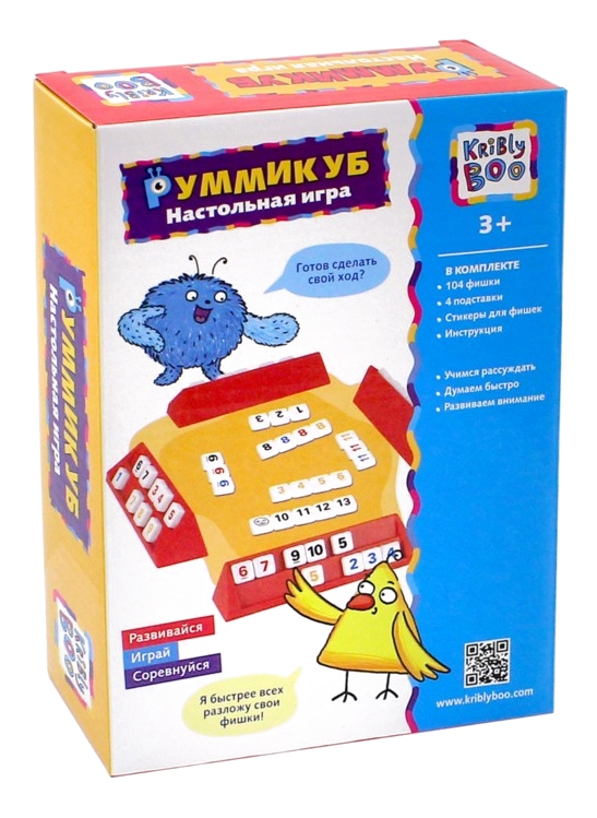 Настольная игра Руммикуб KriBly Boo 65665