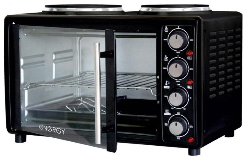 Мини-печь Energy GН25-В Black весы кухонные energy en 424 black