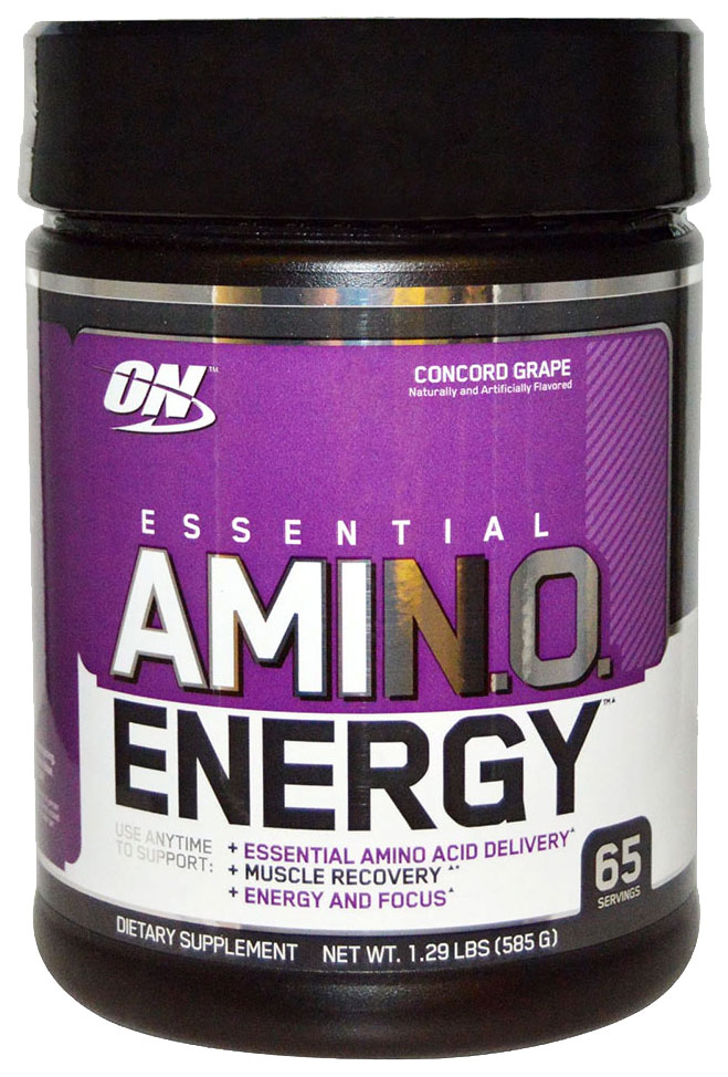 Essential Amino Energy Optimum Nutrition, 585 г, concord grape