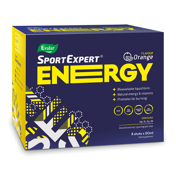 фото Энергетик эвалар sportexpert energy, 8 x 400 мл, апельсин