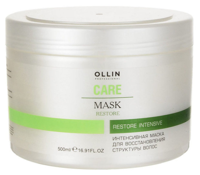 фото Маска для волос ollin professional intensive mask 500 мл