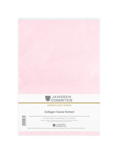 Маска для лица Janssen Collagen Caviar Extract 1 шт janssen cosmetics капсулы с ретинолом для разглаживания морщин 10 шт