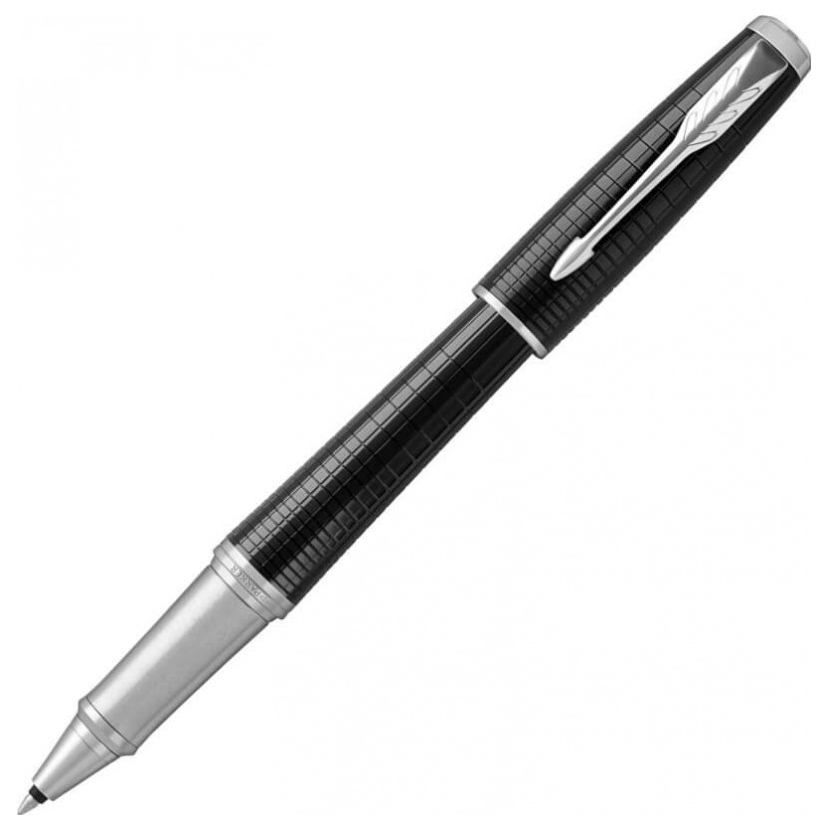 

Ручка-роллер Parker Urban Premium - Ebony Metal CT, F, BL, t312