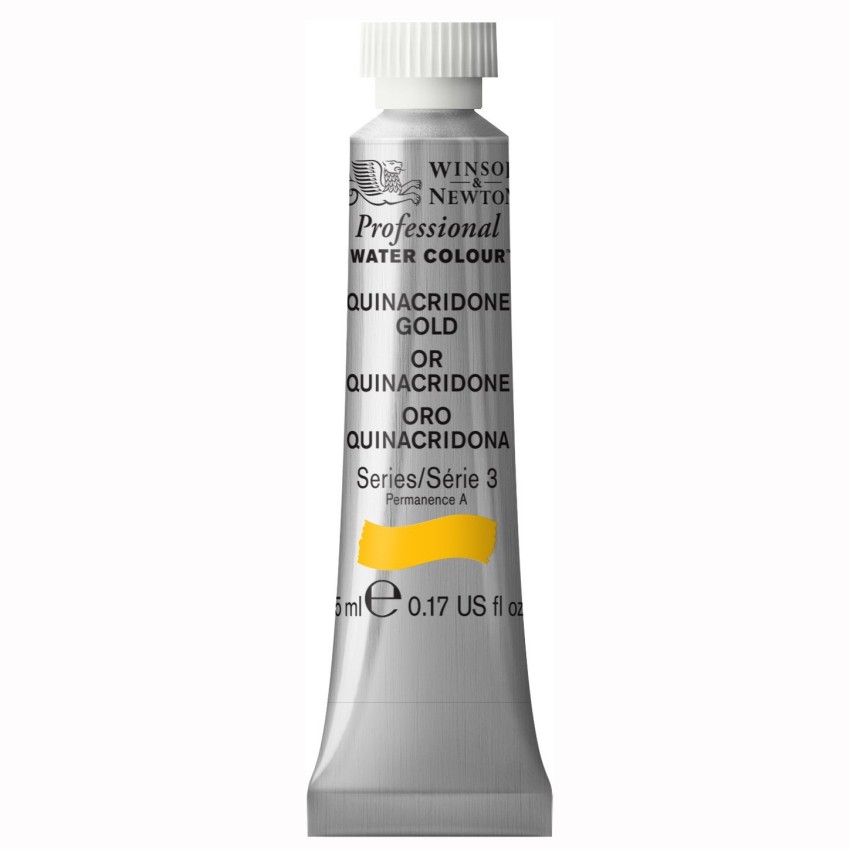

Акварель Winsor&Newton Artists Watercolour хинакридоновый золотой 5 мл, Золотистый, Artists Watercolour