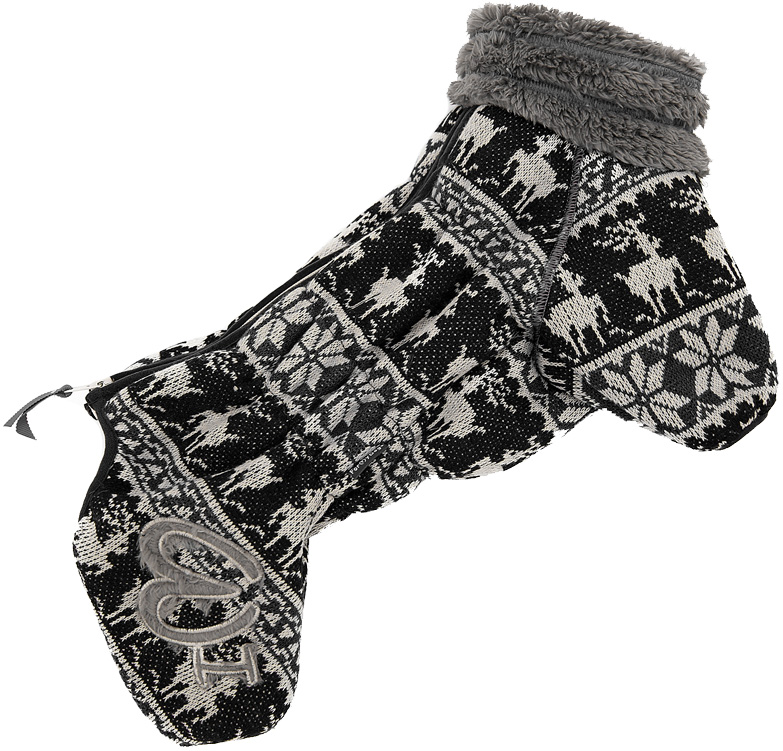 фото Комбинезон для собак for my dogs, мужской, черный, fw548-2019 m 16