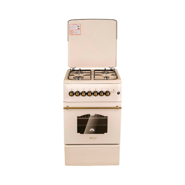 

Газовая плита RICCI RGC5004BG Beige, RGC5004BG