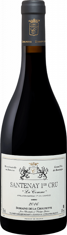 

Вино La Comme Santenay 1er Cru AOС Domaine De La Choupette