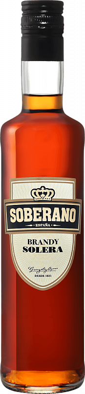 

Бренди Soberano Solera Gonzalez Byass, 500мл