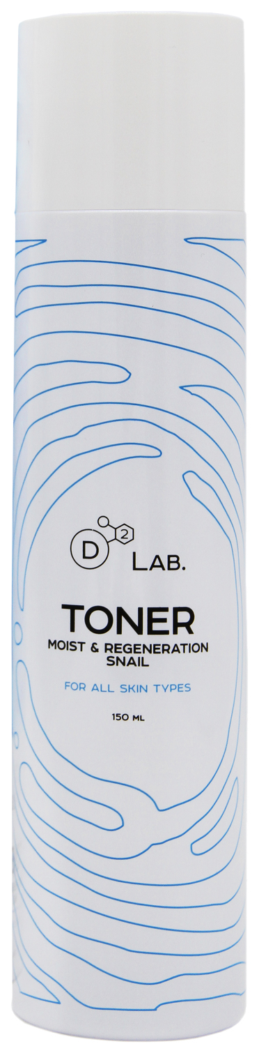

Тонер D2Lab Toner Moist & Regeneration Snail 150 мл