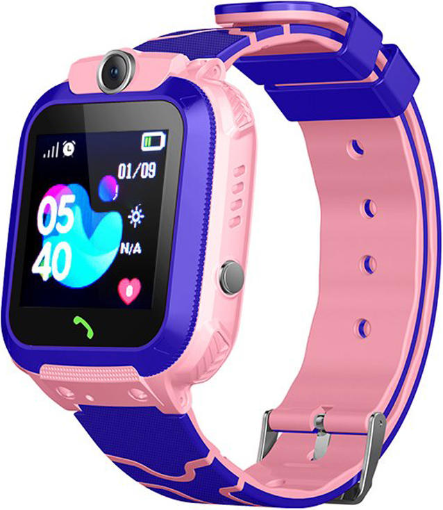 фото Детские смарт-часы nobrand smart baby watch q12 pink/pink