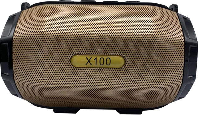 

Портативная колонка NoBrand X100 Yellow, X100