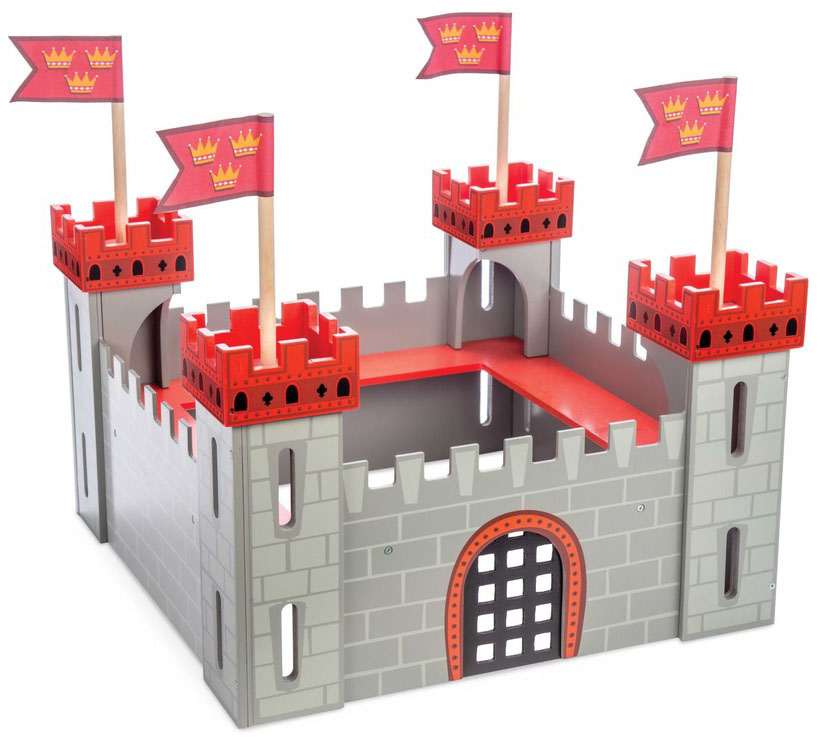 фото Рыцарский замок игрушка для фигурок "мой первый замок" le toy van