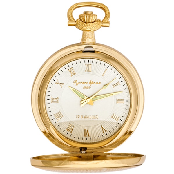 фото Карманные часы мужские русское время 2266947 золотистые