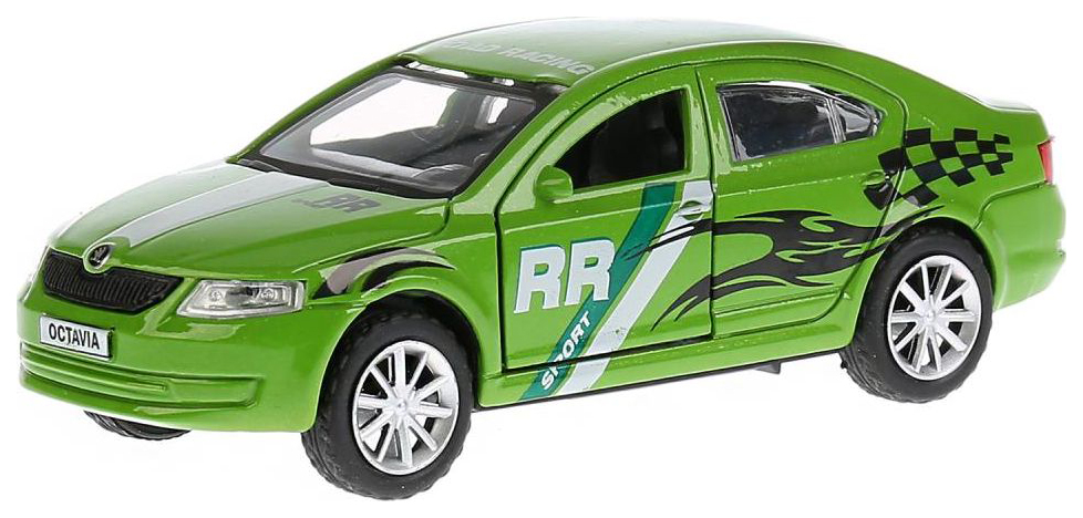 

Инерционная машинка Технопарк Scoda Octavia Спорт Зеленый, Skoda Octavia