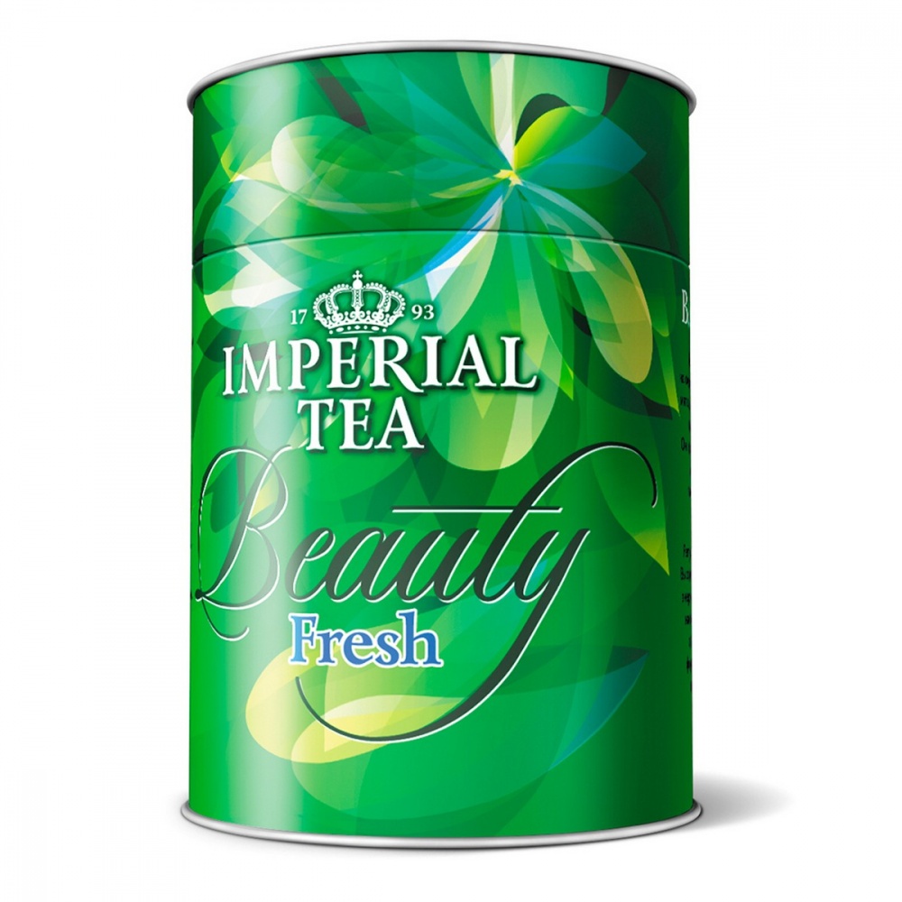 фото Чай imperial tea beauty fresh зеленый с добавками 100 г