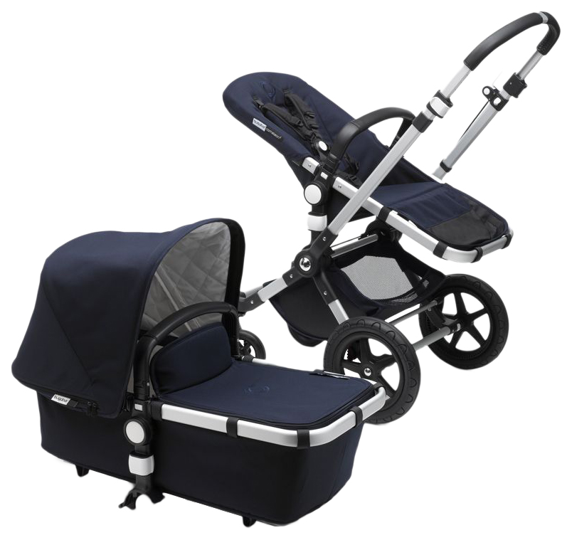 

Коляска 2 в 1 Bugaboo Cameleon3 Plus Classic Alu/Dark Navy 239157AA01, Cameleon3 Plus Classic