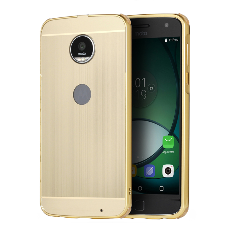 фото Чехол mypads для motorola moto х play gold