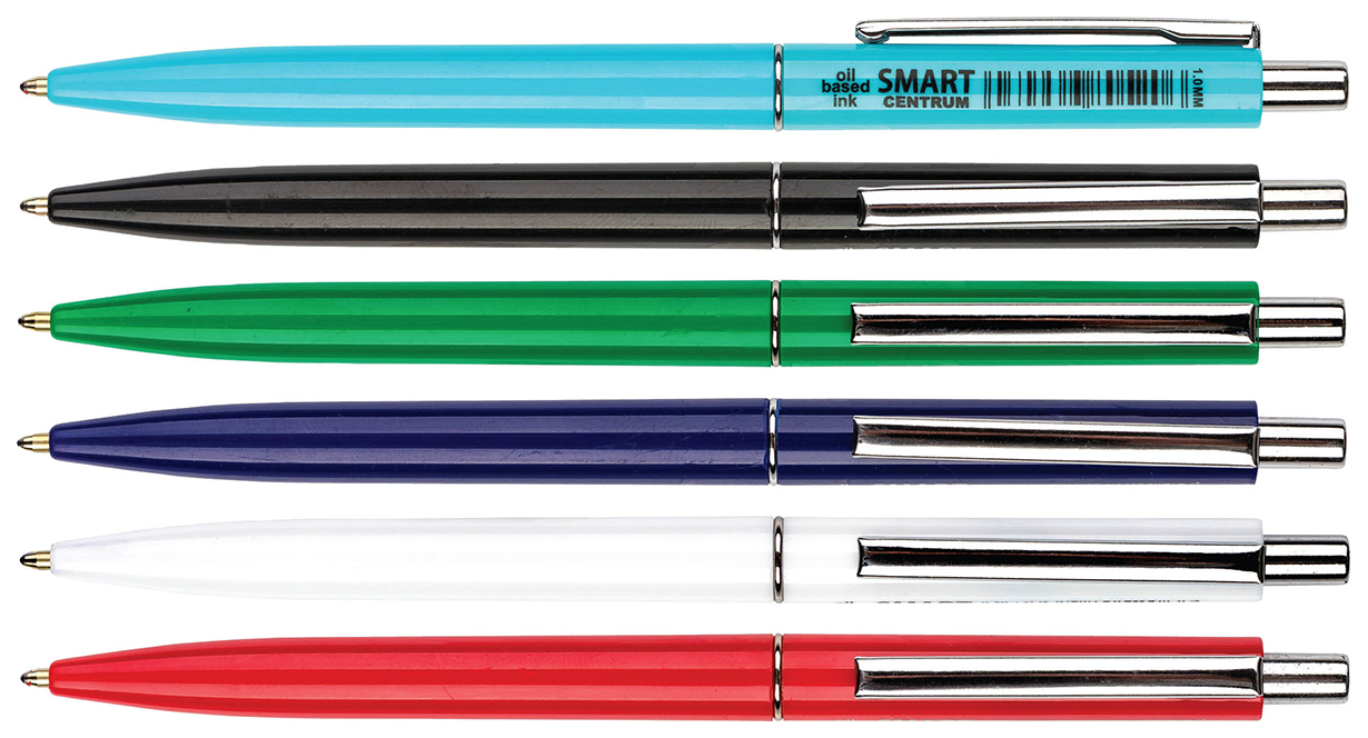 Ручка шариковая Centrum Smart 80520, синяя, 1 мм, 1 шт.