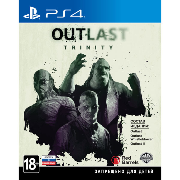

Игра Outlast Trinity (Нет пленки на коробке) для PlayStation 4, Outlast Trinity