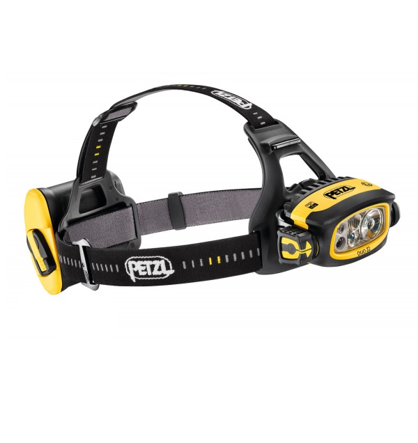 фото Туристический фонарь petzl duo z2 желтый/серый, 5 режимов