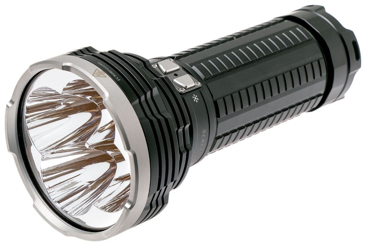 фото Туристический фонарь fenix tk75 cree xhp35hi черный, 6 режимов