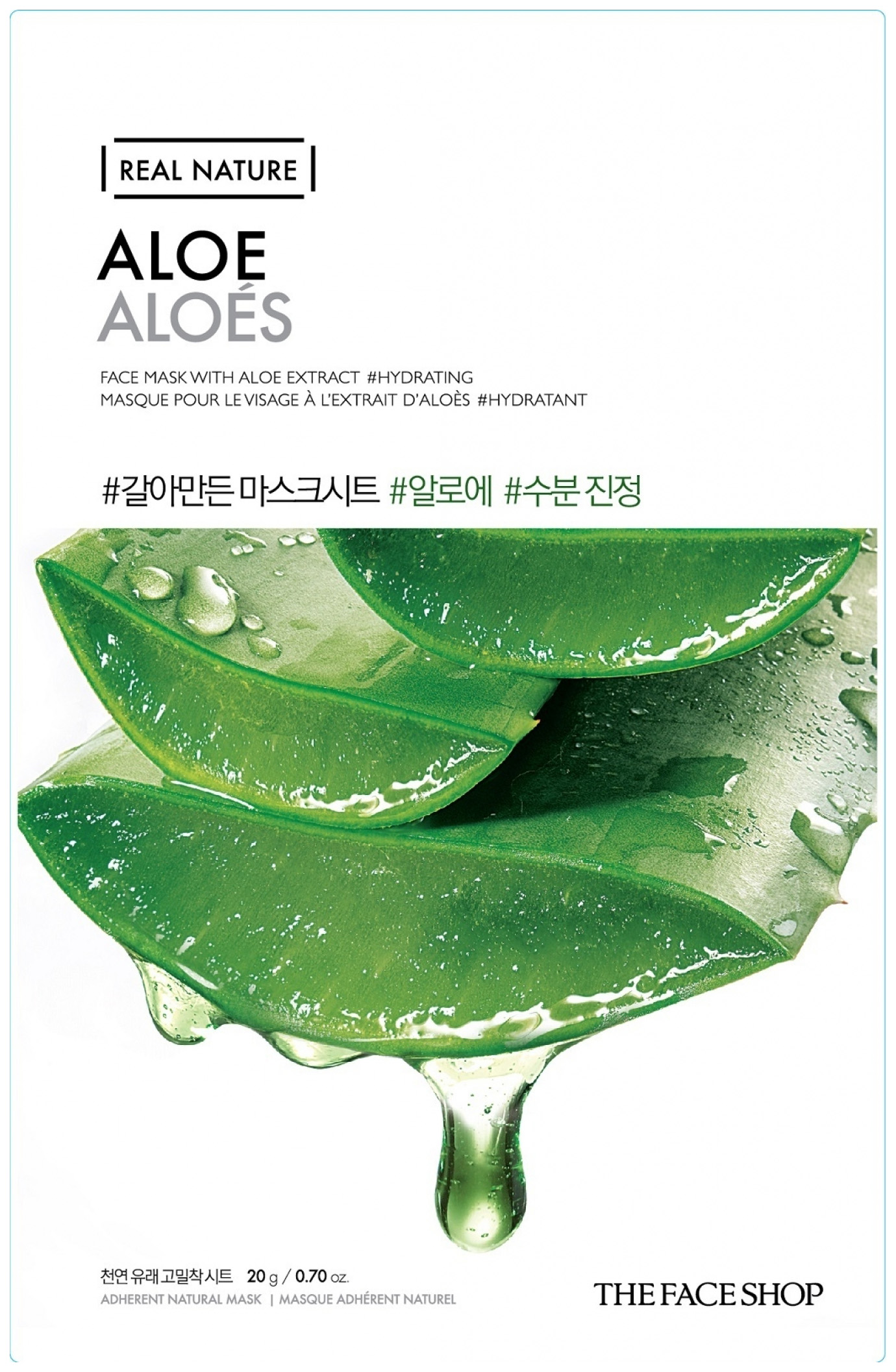 

Маска для лица The Face Shop Real Nature Aloe Face Mask 20 г