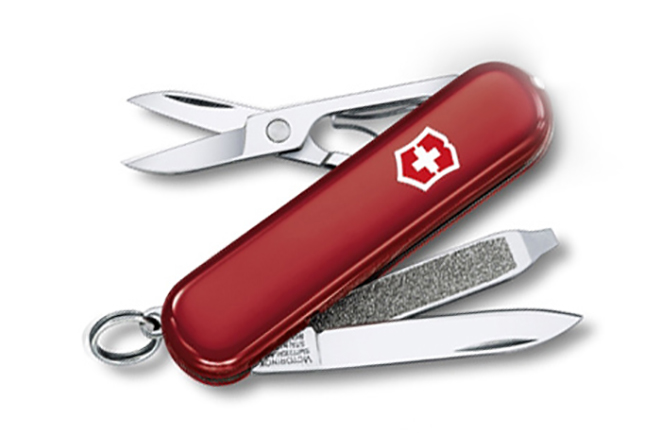 фото Мультитул victorinox swisslite 0.6228 58 мм красный, 8 функций