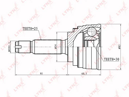 

Шрус LYNXauto CO-5501