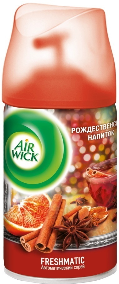 

Сменный баллон Air Wick освежителю воздуха рождественский напиток 250 мл, 17120