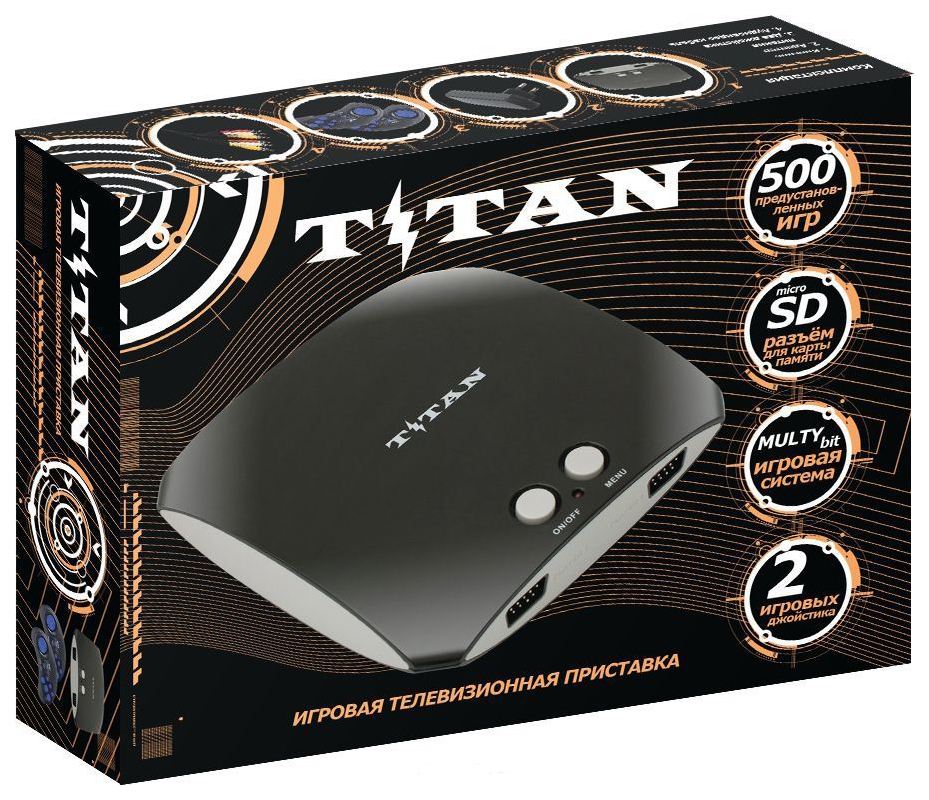 Игровая приставка Sega Mega Drive Magistr Titan 3 CONSKDN66 Черный