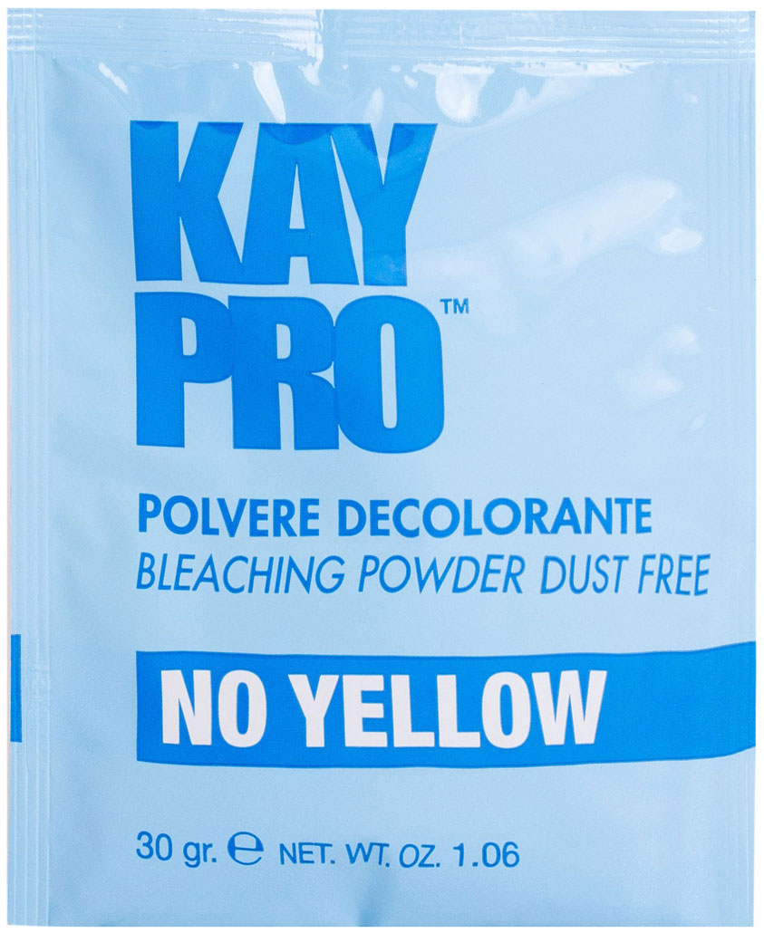 Осветлитель для волос KayPro Bleach Powder Blue 30 г осветляющая пудра голубая bleaching powder blue пластиковый пакет