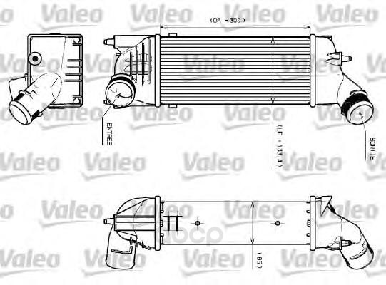 

Радиатор охлаждения двигателя Valeo 817639