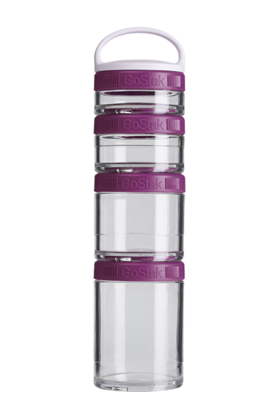 

Контейнеры BlenderBottle GoStak Starter 40 мл + 60 мл+ 100 мл + 150 мл Plum сливовый