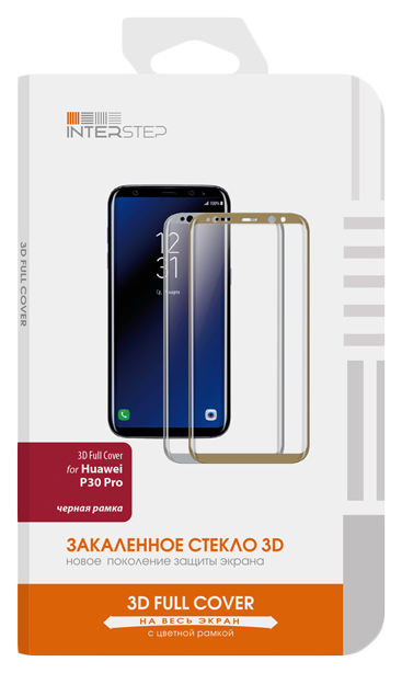 

Защитное стекло InterStep для Huawei P30 Pro Black