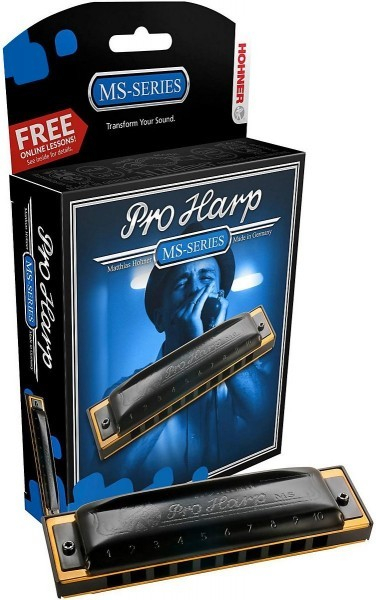 

Губная гармоника диатоническая HOHNER Pro Harp 562/20 MS D, Pro Harp 562/20 MS D