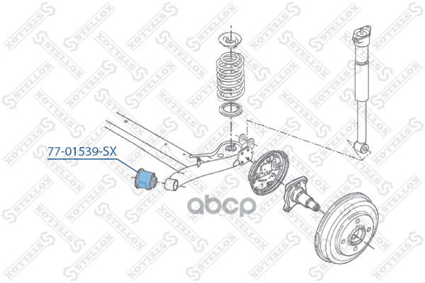 фото Сайлентблок stellox 7701539sx