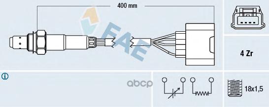 фото Лямбда-зонд fae 77345
