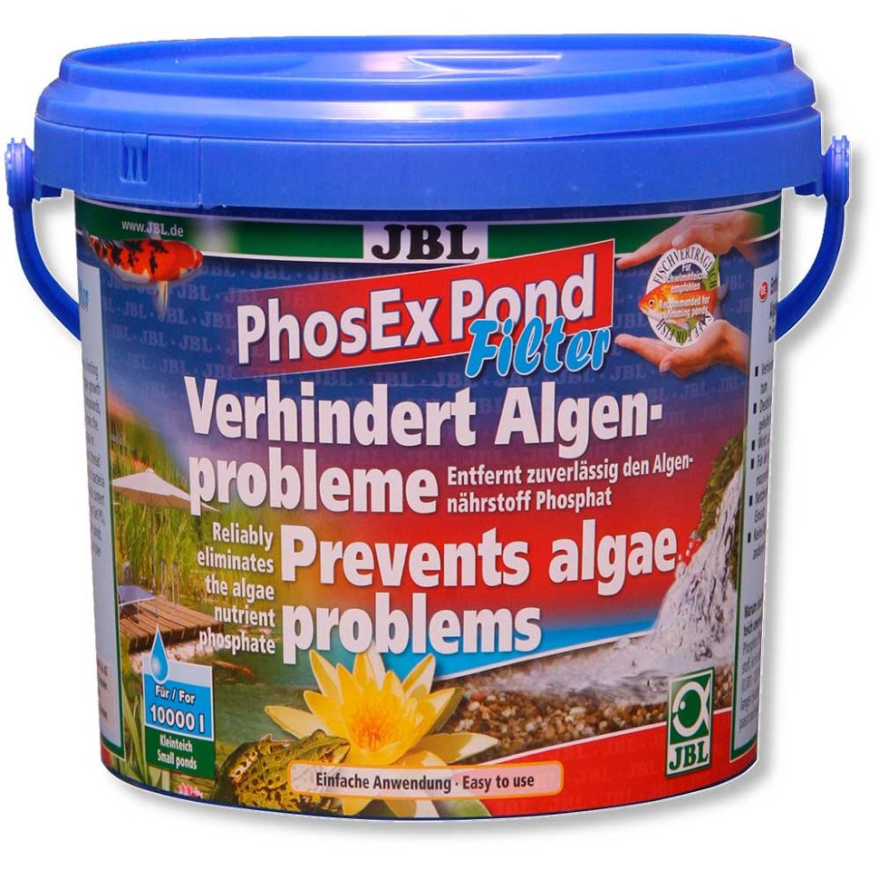 

Кондиционер для пруда JBL PhosEx Pond Filter 2,5кг, PhosEx Pond Filter