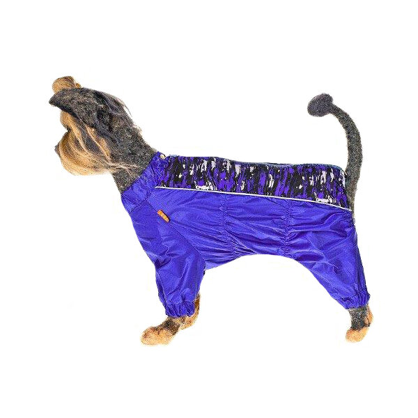

Комбинезон для собак HAPPY PUPPY Мираж мальчик-5 30см, Белый;синий;черный, Мираж
