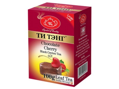 Чай весовой черный Ти Тэнг Chocolate Cherry O.P. 100 г