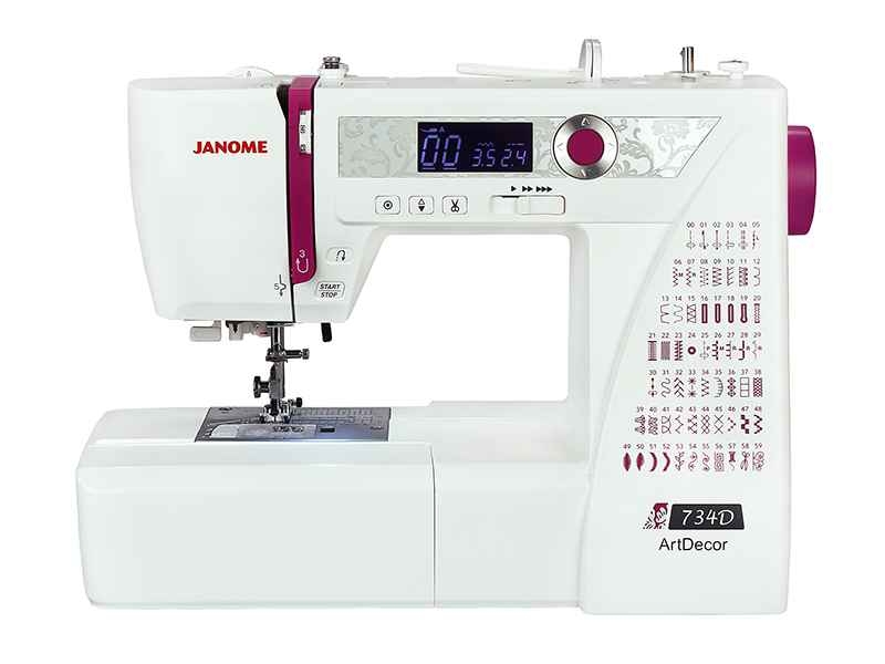 

Швейная машина Janome ArtDecor 734D, 734D