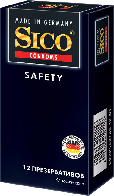 Купить Презервативы Sico Safety классические 12 шт.
